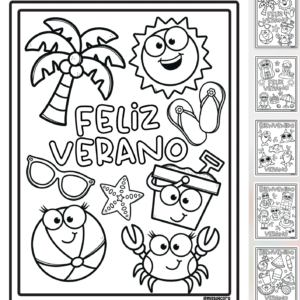 COLOREA: Bienvenido Verano